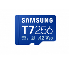 Samsung MicroSD card | T7 | 256GB | microSDXC | Flash memory class U3, V30, A2