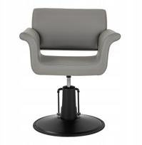Activeshop Kirpėjo kėdė Gabbiano Lucca grey su juoda baze | 5906717465246 | 5906717465246