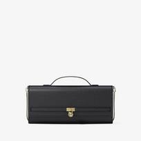 Michael Kors Hamilton Moderne Medium Leather Convertible Clutch Black (30F5GHMC8L 001 Krepšiai)