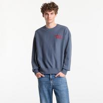 Calvin Klein Jeans Ls Premium Terry Graphic Crewneck Dark Slate - Dydis L (LV04RG265G CEG Džemperiai)