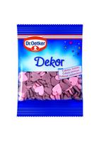 Pabarstukai DR.OETKER, cukrinės širdelės, 10 g