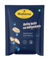 Greitai paruošiama avižinė košė MALSENA, su mėlynių gabaliukais, 45 g