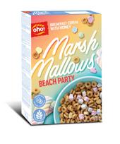 Sausi pusryčiai OHO Marsh mallows, 325g.