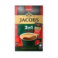 Tirpiosios kavos gėrimas JACOBS 3 in 1 Intense, 24x4g dėžė