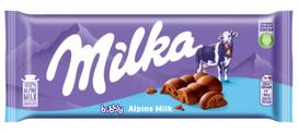 Šokoladas MILKA Bubbly Alpine Milk, 90 g
