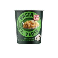 Greitai paruošiami makaronai SUN YAN, Pasta Verse, su grybais ir grietinėlės padažu, 55g