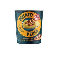 Bulvių košė SUN YAN POTATO VERSE su višitiena, indelis, 50g