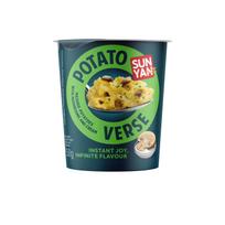 Bulvių košė SUN YAN POTATO VERSE su grybais, indelis, 50g