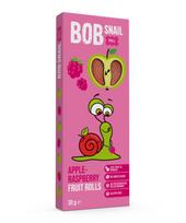 Vaisių obuolių ir aviečių suktinukai BOB SNAIL , 30 g