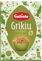 Grikių kruopos GALINTA, 4 x 100 g