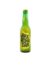 Gazuotas gaivusis gėrimas, LYNXMONADAS Yerba-Mate, su kanapių žiedais, 330ml