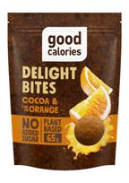 Datulių užkandis GOOD CALORIES, su apelsinais ir kakava, 65 g