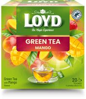 Žalioji arbata LOYD, su mangais, 20 x 2g