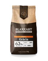 Juodas šokoladas BLANXART, Gracia 62 %, 5 kg