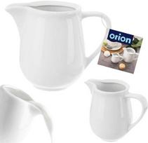 Orion Pieno ąsotis porcelianas MONA 80 ml baltas