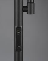 LED grindų lempa REALITY SPECTER, 17+4,5W 2700-4000-6500K 1900+450lm reguliuojama, Black sp, Ø25x178cm | 4017807612288 | 4017807612288