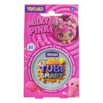 Išmanusis plastilinas Tuban Tubi Smart Milky, rožinė sp., 50 g
