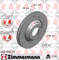 ZIMMERMANN Stabdžių diskas FORMULA Z BRAKE DISC 460.1585.75