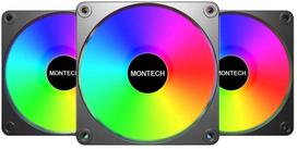 Oro aušintuvų rinkinys korpusui Montech GF120 V2 ARGB PWM, 120 mm x 120 mm