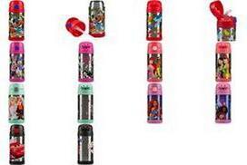 THERMOS Isolier-Trinkflasche FUNTAINER BOTTLE, Princesses 0,35 L, doppelwandiger Edelstahl, Verschluss aus PP, - 1 Stück (4113.413.035)