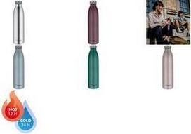 THERMOS Isolier-Trinkflasche TC BOTTLE, 0,75 Liter, rosé matte Optik, doppelwandiger Edelstahl, frei von BPA,, - 1 Stück (4067.371.075)