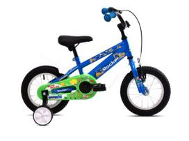 Vaikiškas dviratis Capriolo Rocker, 12", mėlynas/žalias