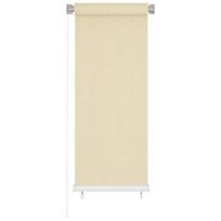 Lauko roletas, kreminės spalvos, 60x140cm, HDPE, Kreminė