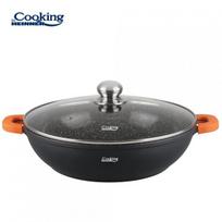Puodas aliuminio su keramikos danga 5.5L 32x8.5cm HR-SCO-A32C HEINNER