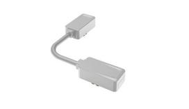 MasterLED elastinga jungtis 48V magnetiniams bėgiams Luxo 0504, balta