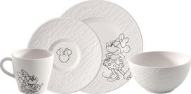 Villeroy & Boch indų rinkinys Manufacture Rock Mickey Mouse, 4 dalių