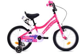 Vaikiškas dviratis Capriolo Diavolo Kid, 16", rožinis/violetinis