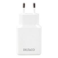 Adapteris Deltaco USBC-AC200 45W dvigubas USB-C PD