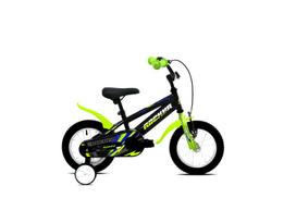 Vaikiškas dviratis Capriolo Rocker, 12", juodas/žalias