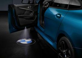 BMW E60 LED durų žibintų projektoriai Originalūs 63312468386