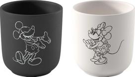 Puodeliai Villeroy & Boch Manufacture Rock Mickey Mouse 280 ml, 2 vnt.