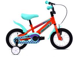 Vaikiškas dviratis Capriolo Rocker, 12", oranžinis/mėlynas