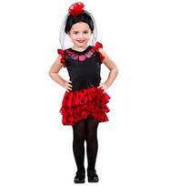 SENORITA (dress, flower headpiece with veil)
