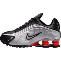 Nike Shox R4 GS OG 2025 Vaikų sportbačiai Sidabrinis metalikas-Sidabrinis juodas CW2626-005 36.5