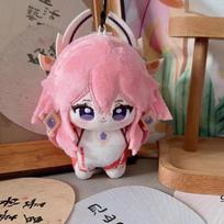 Genshin Impact Plush Toys Tartaglia Hu Tao Kaeya Citlali Starfish Body Stuffed Dolls Anime Figure Pendant 10cm