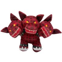 Kawaii žaidimo Smegenų puvinio Kerbero pliušinis žaislas Kimštas lėlės žaislai Periferija Minkštas raudonas monstras Kerbero pliušinė lėlė Pagalvė Kambario dekoras 15cm