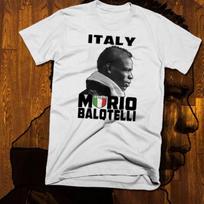 Futbolo marškinėliai Mario Balotelli Afrikos Italijos futbolo žvaigždė, futbolo Pasaulio taurė XL