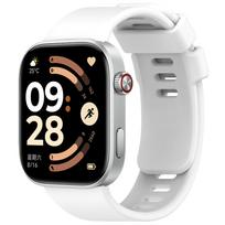 Sport Silicone band For Redmi watch 6 5 4 Strap SmartWatch Accessories Wrist belt Bracelet correa For Xiaomi Mi Band 8 Pro/9 Pro For Redmi watch 6 balta