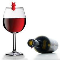 Wine Glass Markers Set of 18 Dolphin Pineapple Bird Silicone Drink Glass Charms X3UC China Mainland