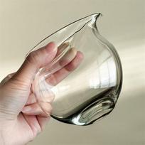 350ml Kungfu Chahai Tea Brewing Glass Tea Pitcher Heat Resistant Glass Fair Cup Gongfu Tea Cup Tea Set Accessory Tea Server 200ml žalia