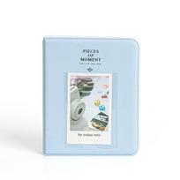 64 Pockets Photo Album Kpop Idol 3Inch Pictures Storage Case Ins Stamps Tickets Cards Organizer For Fujifilm Instax Mini 12/11/9 (As shown-20858)-