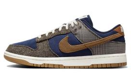 Nike Dunk Low tvido vidurnakčio mėlynumo velvetas FQ8746-410 42