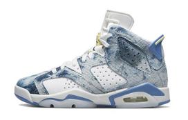 Jordan 6 Retro Washed Denim 2022 GS DM9045-100 36.5