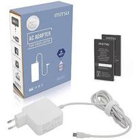 Mitsu AC adapter USB Type C 45W (white)  ZM/USBC45W