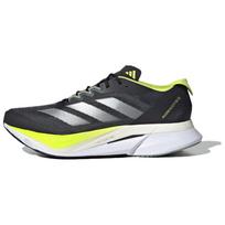 adidas Adizero Boston 12 Aurora Ink Silver Metallic Pulse Lime Vyriški sportbačiai Juodi JI4477 40⅔