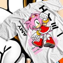 AmY The Hedgehog Marškinėliai Heroes Tee Sonic Heroes Vintažinis Marškinėlis Dovana Visų Dydžių 2XL